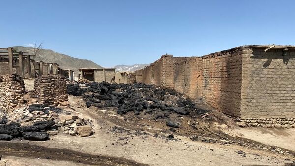  بازار ولسوالی اچین ننگرهار از سوی طالبان  آتش زده شد - اسپوتنیک افغانستان  