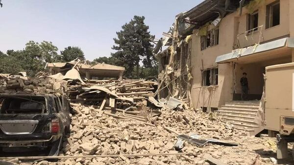 وقوع انفجار و درگیری در نزدیک ساختمان ولسوالی ولایت بلخ - اسپوتنیک افغانستان  