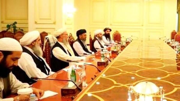 نماینده ویژه وزارت خارجه قطر با خلیلزاد و تیم مذاکره کننده طالبان دیدار کرد - اسپوتنیک افغانستان  