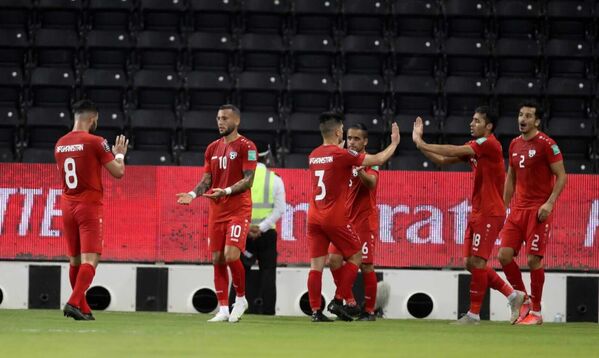 تیم ملی فوتبال افغانستان با عمان - اسپوتنیک افغانستان  