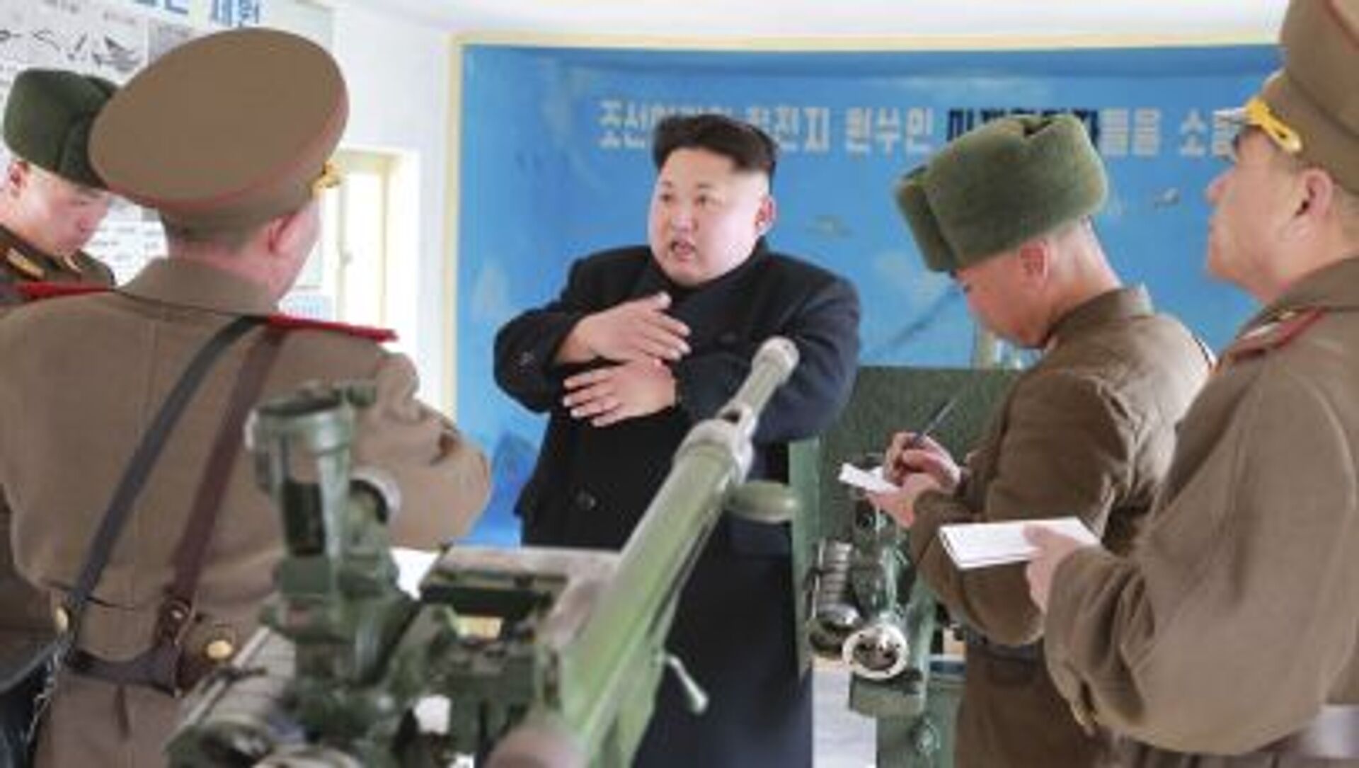 Лидер Северной Кореи Ким Чен Ын во время инспекции подразделений Корейской народной армии - اسپوتنیک افغانستان  , 1920, 12.06.2021