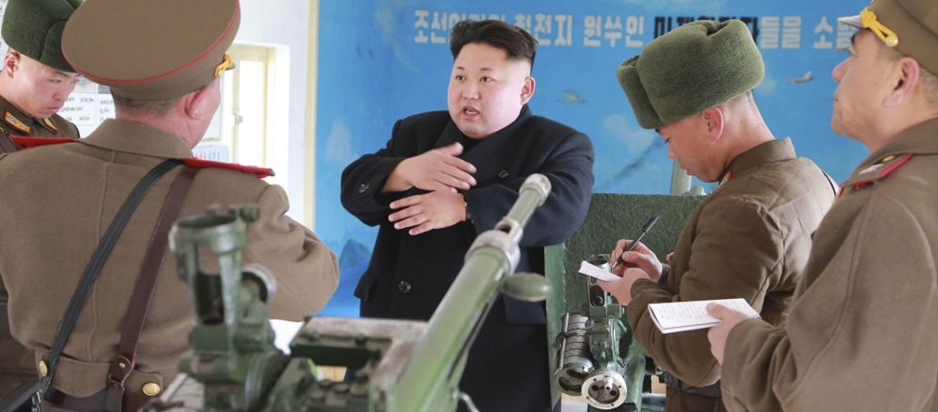 Лидер Северной Кореи Ким Чен Ын во время инспекции подразделений Корейской народной армии - اسپوتنیک افغانستان  , 1920, 12.06.2021