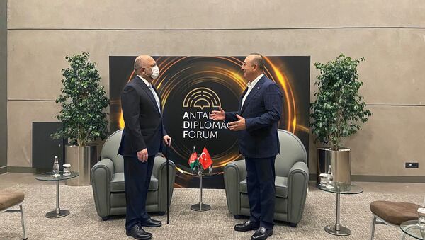 وزیر خارجۀ ترکیه: انقره آماده است امنیت میدان هوایی کابل را تأمین کند - اسپوتنیک افغانستان  