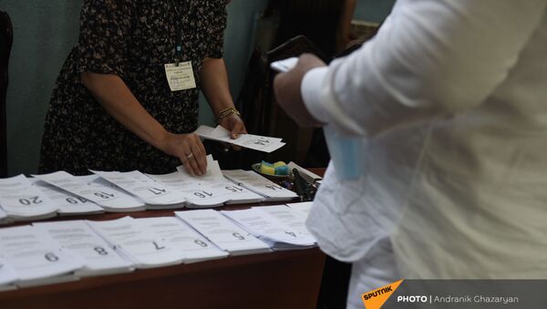 نتایج اولیه انتخابات پارلمانی ارمنستان اعلام شد - اسپوتنیک افغانستان  