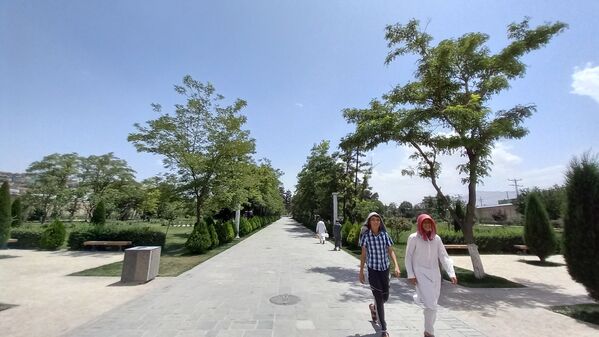 باغ تاریخی چهل‌ستون کابل، محل تفریحی شهروندان - اسپوتنیک افغانستان  