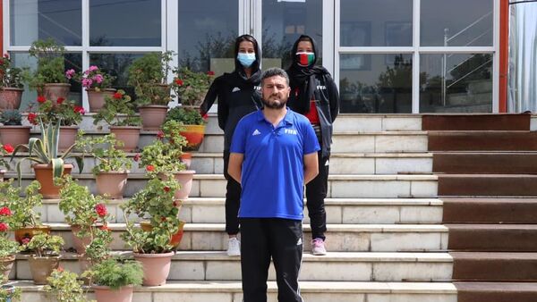 داوران بانوی افغانستان در مسابقات کافا - اسپوتنیک افغانستان  