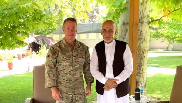 رئیس جمهور غنی با هیأت ایالات متحده امریکا دیدار کرد - اسپوتنیک افغانستان  