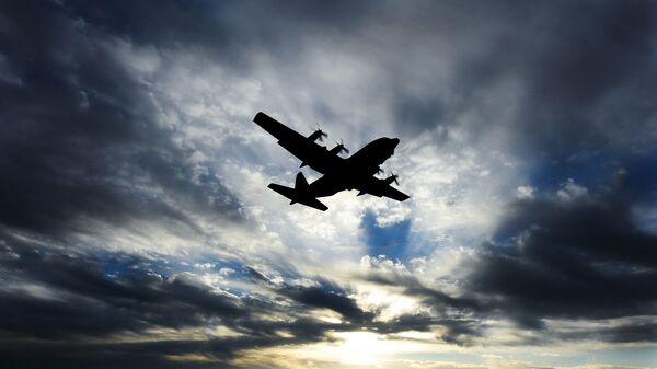 Военно-транспортный самолет ВВС США С-130 Hercules. Архивное фото - اسپوتنیک افغانستان  