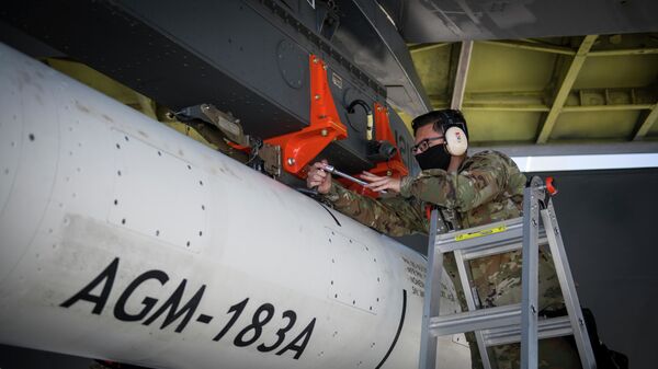 Испытания гиперзвуковой крылатой ракеты AGM-183A Air-Launched Rapid Response Weapon (ARRW) - اسپوتنیک افغانستان  