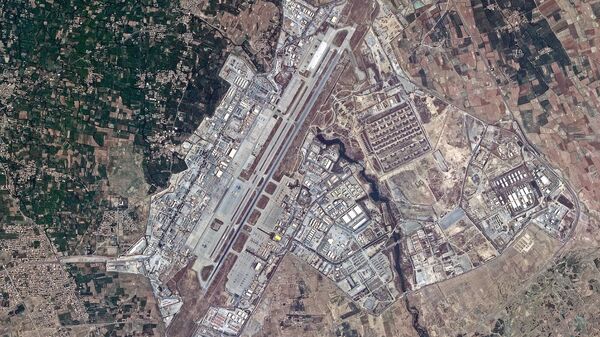 فیلمبرداری ماهواره روسی از پایگاه هوایی بگرام افغانستان  - اسپوتنیک افغانستان  