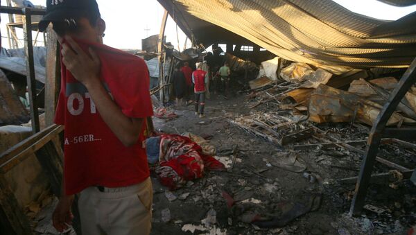 آتش سوزی در بیمارستان کرونایی عراق ده ها کشته برجای گذاشت - اسپوتنیک افغانستان  
