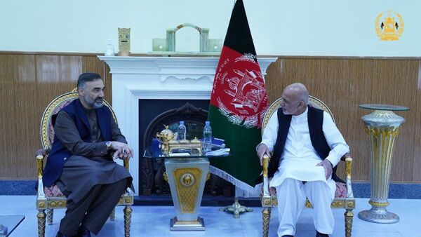دیدار رئیس جمهور غنی با عطامحمد نور در بلخ - اسپوتنیک افغانستان  