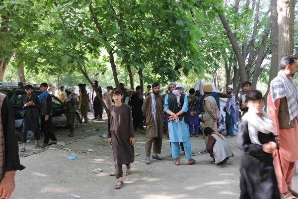 جنگ و ناامنی صدها آواره را به بدخشان کشاند - اسپوتنیک افغانستان  