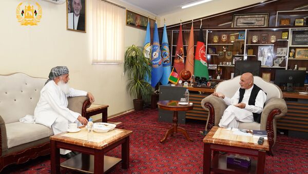  دیدار رییس‌‎جمهور غنی با اسماعیل خان در ولایت هرات  - اسپوتنیک افغانستان  