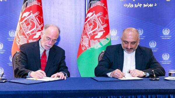 قرارداد واگذاری الحاقیه سفارت امریکا در کابل امضا شد - اسپوتنیک افغانستان  