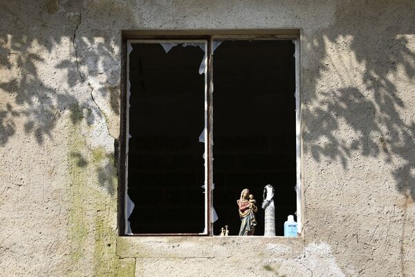 پنجره شکسته پس از جاری شدن سیل در آلمان - اسپوتنیک افغانستان  