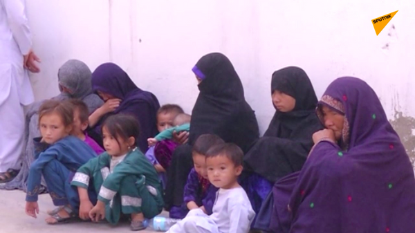 خانواده‌های قربانیان جنگی در مالستان غزنی - اسپوتنیک افغانستان  