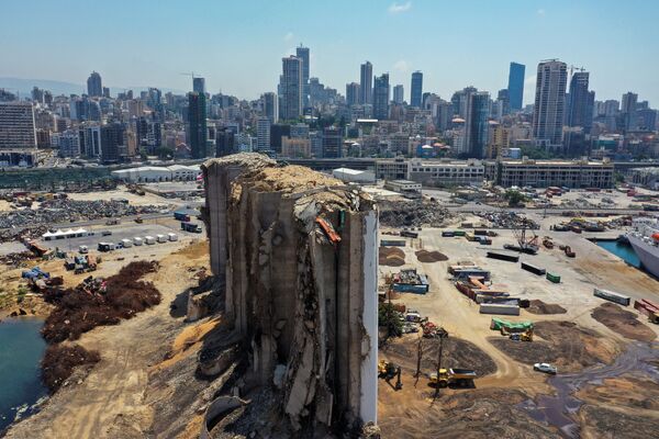 ویرانه های انفجار بیروت پس از یکسال - اسپوتنیک افغانستان  