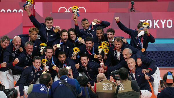 تیم ملی والیبال فرانسه Олимпиада-2020. Волейбол. Мужчины. Финал - اسپوتنیک افغانستان  