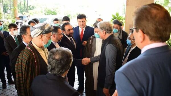 دیدار قریشی با  رهبران جهادی افغان:  - اسپوتنیک افغانستان  