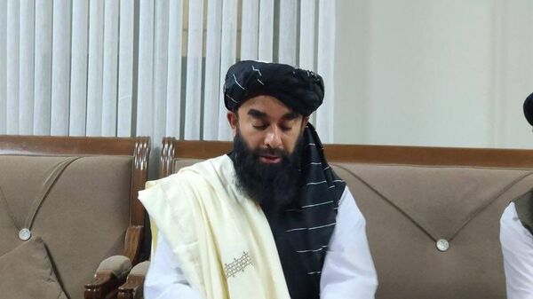 ذبیح الله مجاهد سخنگوی طالبان - اسپوتنیک افغانستان  