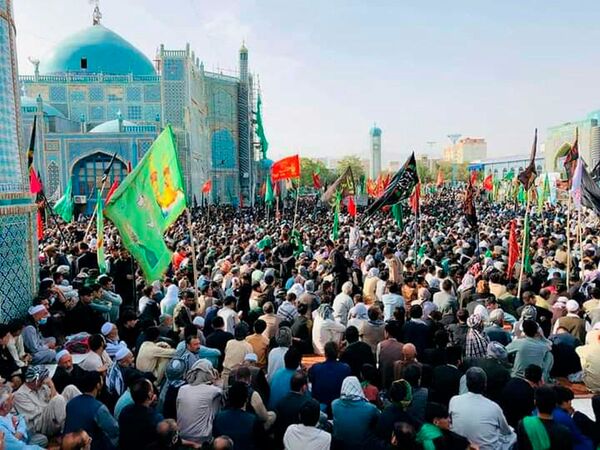مراسم عزاداری روز عاشورا با وجود ناامنی در شهر مزار شریف برگزار شد. - اسپوتنیک افغانستان  