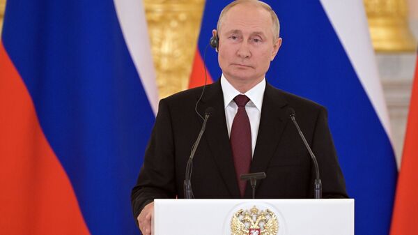 پوتین: روسیه و چین و به گونه فعال به ایجاد گفتگو در افغانستان ادامه خواهند داد - اسپوتنیک افغانستان  