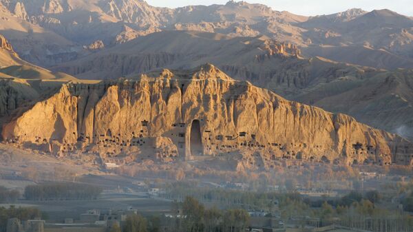 Место, где талибами были разрушены Бамианские статуи Будды в Афганистане - اسپوتنیک افغانستان  