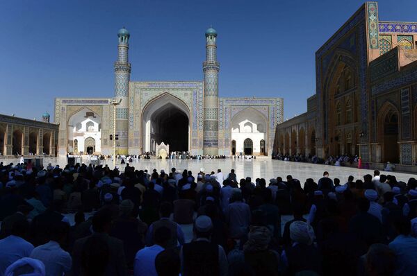 نماز عید در مسجد جامع هرات - اسپوتنیک افغانستان  