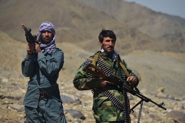 تمرینات نظامی جبهه مقاومت در پنجشیر. - اسپوتنیک افغانستان  