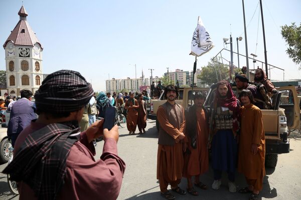 جنگجویان طالبان در کابل - اسپوتنیک افغانستان  