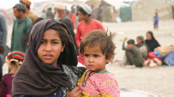 مهاجران افغان در کمپ چمن پاکستان - اسپوتنیک افغانستان  