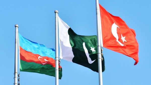 رزمایش مشترک ترکیه، آذربایجان و پاکستان آغاز شد   - اسپوتنیک افغانستان  