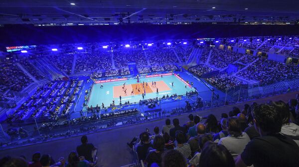 ورزشگاه والیبال Italy Volleyball Worlds Serbia - USA - اسپوتنیک افغانستان  