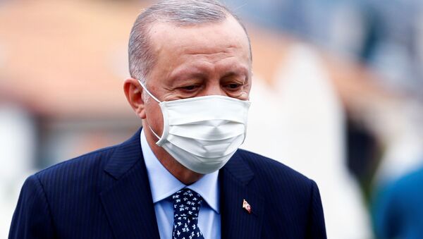 Президент Турции Тайип Эрдоган в Сараево  - اسپوتنیک افغانستان  