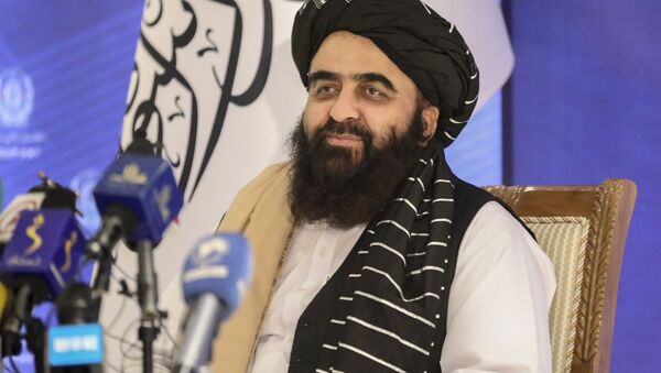 خواست وزیر خارجه طالبان از جامعه جهانی برای به‌رسمیت شناختن امارت اسلامی - اسپوتنیک افغانستان  