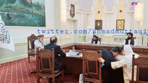 گفتگوی امیر خان متقی با دبورا لیونز روی کمک های بشردوستانه به افغانستان - اسپوتنیک افغانستان  
