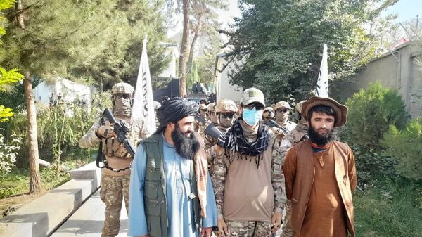 Парад специального отряда талибов под названием Мансури в провинции Бадахшан - اسپوتنیک افغانستان  