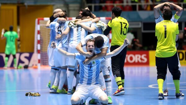 تیم فوتسال آرژانتین  - اسپوتنیک افغانستان  