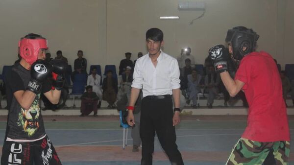 مسابقات کانگفوی در سمنگان - اسپوتنیک افغانستان  