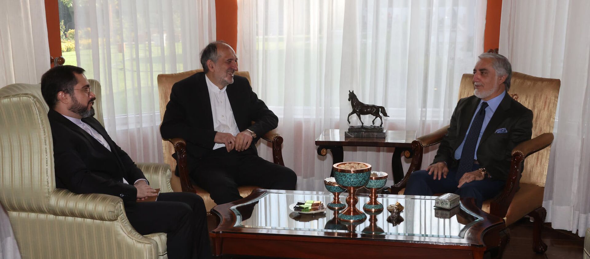 عبدالله با سفیر ایران در کابل دیدار کرد - اسپوتنیک افغانستان  , 1920, 18.10.2021