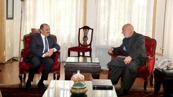 سفیر پاکستان به دیدار کرزی رفت - اسپوتنیک افغانستان  