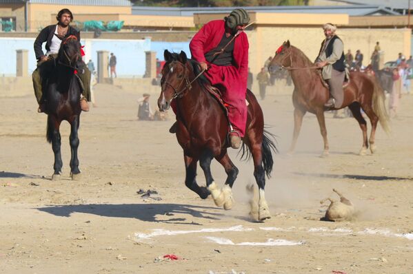 نخستین مسابقه بزکشی پس از تسلط طالبان در ولایت بدخشان. - اسپوتنیک افغانستان  