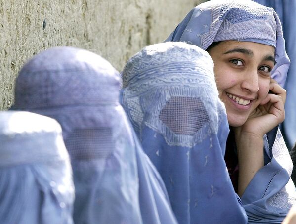 زنان چادری پوش کابل. - اسپوتنیک افغانستان  