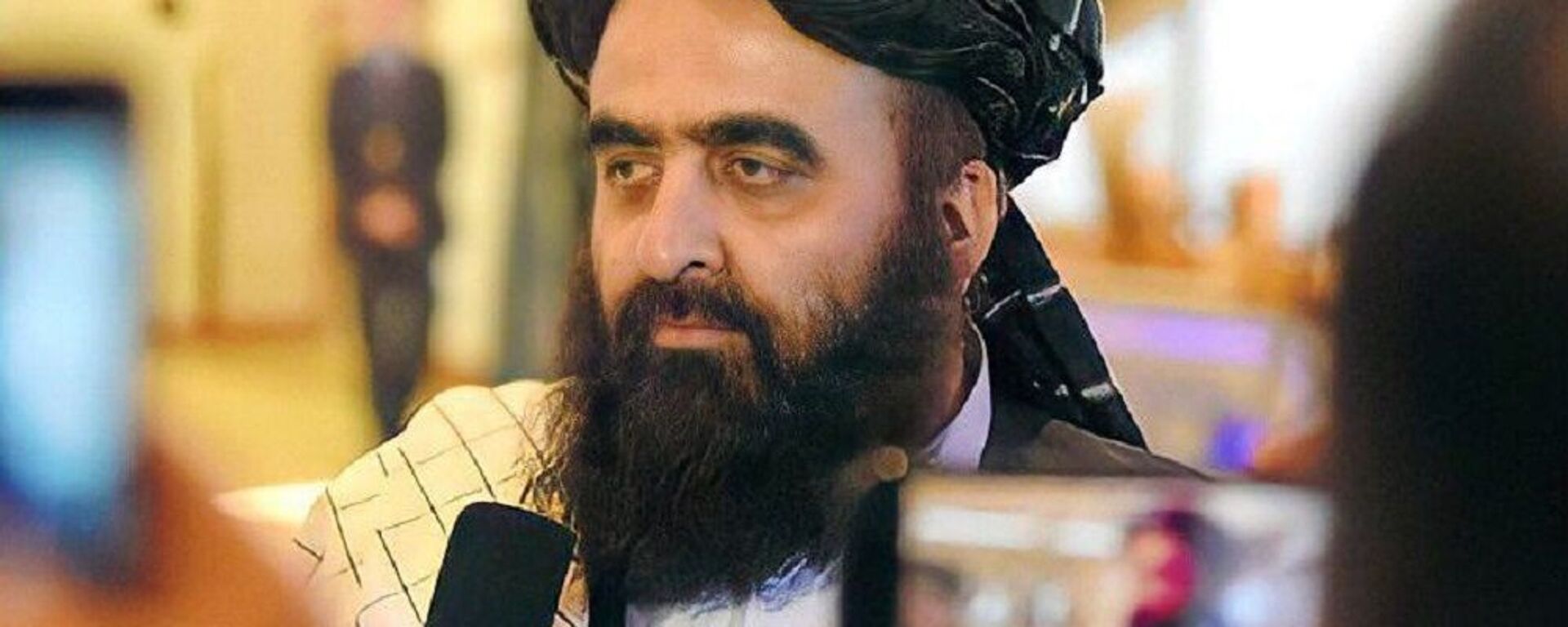مولوی امیر خان متقی، سرپرست وزارت خارجه طالبان - اسپوتنیک افغانستان  , 1920, 12.03.2022