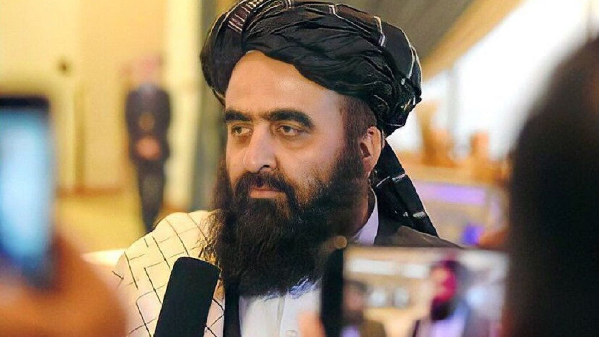 مولوی امیر خان متقی، سرپرست وزارت خارجه طالبان - اسپوتنیک افغانستان  , 1920, 30.11.2021