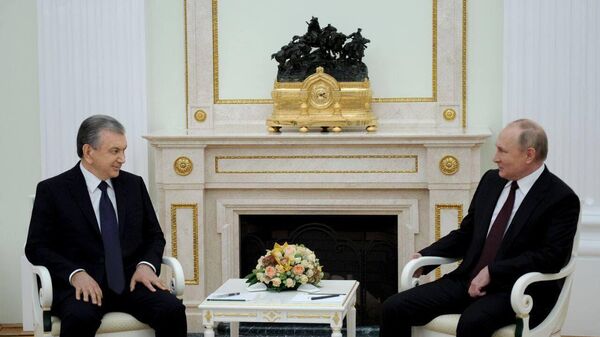 Встреча Путина и Мирзиёева - اسپوتنیک افغانستان  