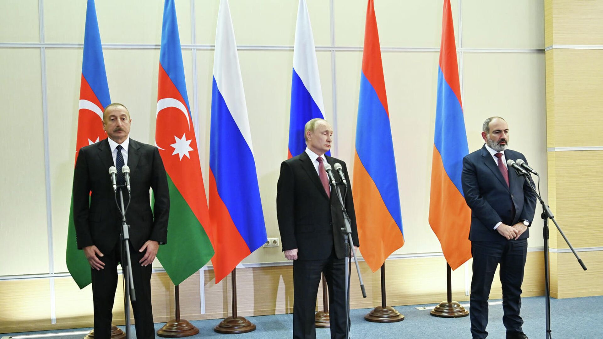 Путин, Пашинян и Алиев сделали совместное заявление
 - اسپوتنیک افغانستان  , 1920, 13.09.2022