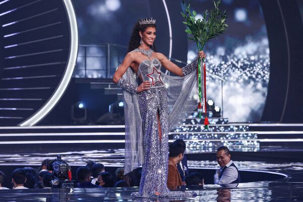 مراسم مسابقه دختر شایسته جهان 2021 در خلیج &quot;ایلات&quot; اسرائیل در دریای سرخ به پایان رسید. دوشیزه شایسته ایتالیا. - اسپوتنیک افغانستان  