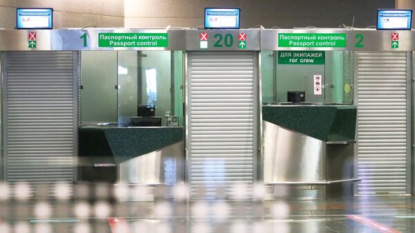 Зона паспортного контроля в Международном аэропорту Внуково - اسپوتنیک افغانستان  